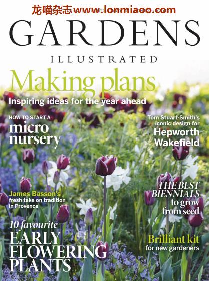 [英国版]Gardens Illustrated 园艺画报 2021年2月刊